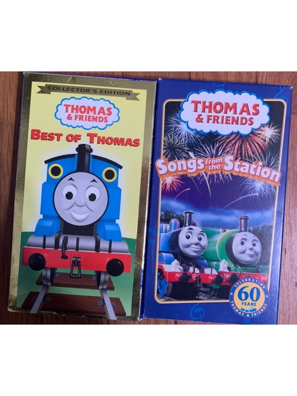 Thomas & Friends Lot Of 2 VHS: Songs from the Station Best Of Thomas Collectors